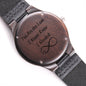 Watch, Wood, Leather-For My Love