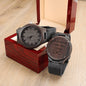 Watch, Wood, Leather-For My Love