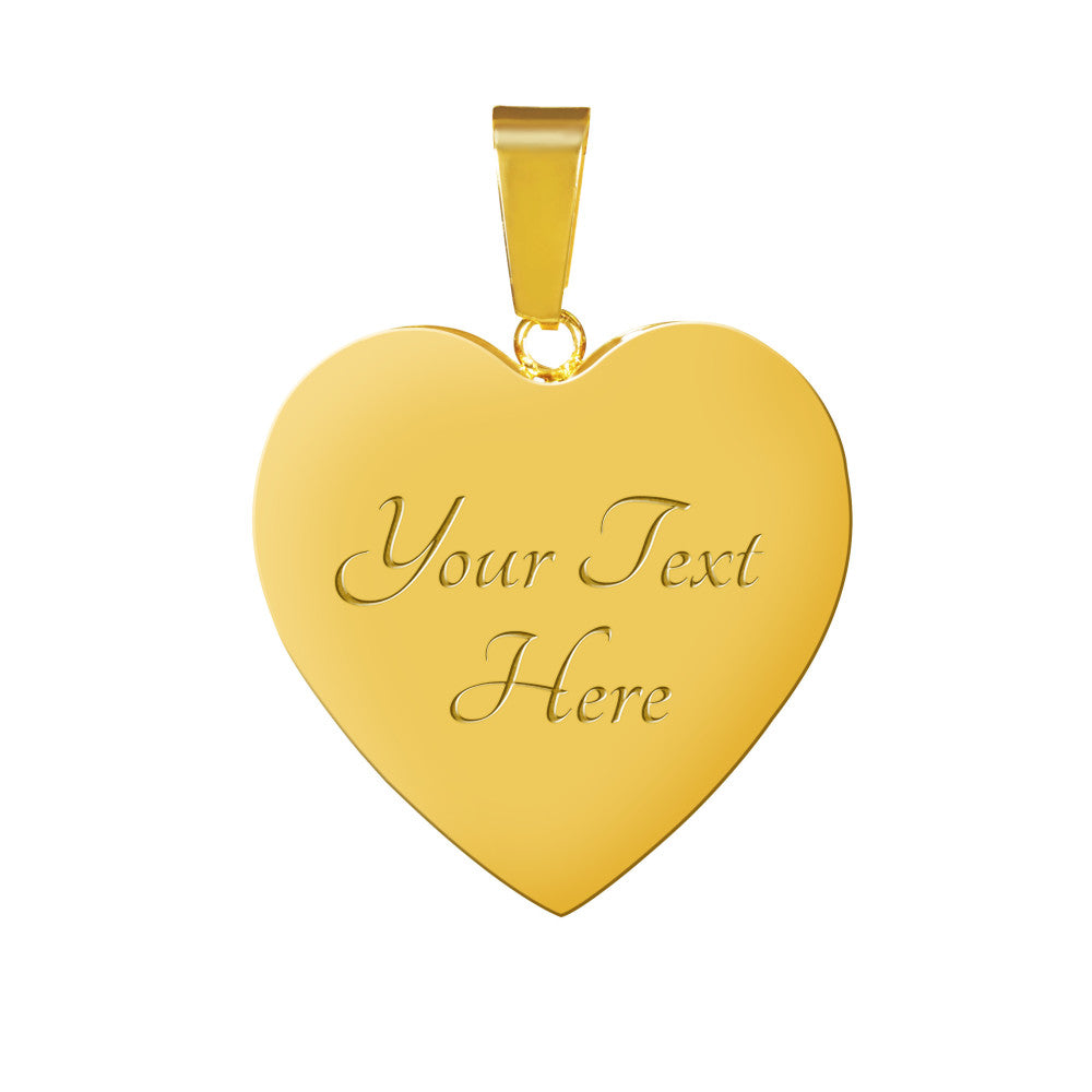 Personalized Heart Pendant Bracelet-Perfect for Mother's Day