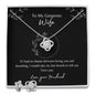 Bundle-Necklace, Earrings-Love Knot-Wife