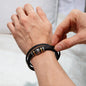 Bracelet, Leather with message card