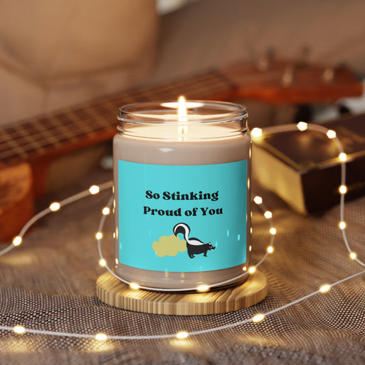 Stinking Proud-Gift for Grad-Scented Candle, 9oz