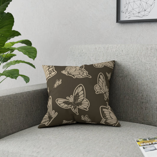 Broadcloth Butterfly Pillow