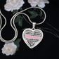 Personalized Heart Pendant Necklace-Perfect for Mother's Day