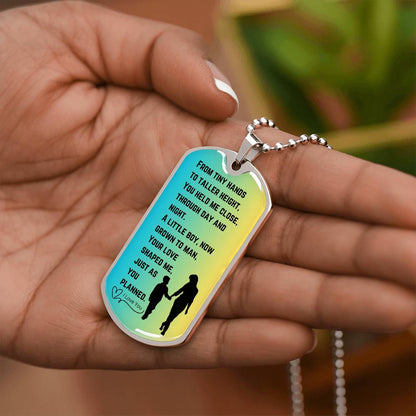 Personalized Luxury Dog Tag Necklace-Perfect for Mother's Day