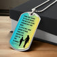 Personalized Luxury Dog Tag Necklace-Perfect for Mother's Day