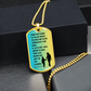 Personalized Luxury Dog Tag Necklace-Perfect for Mother's Day
