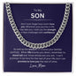 Necklace, Cuban Link-Son
