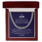 Necklace, Cuban Link-Son