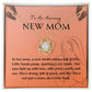 Necklace, Pendant, Love Knot-New Mom