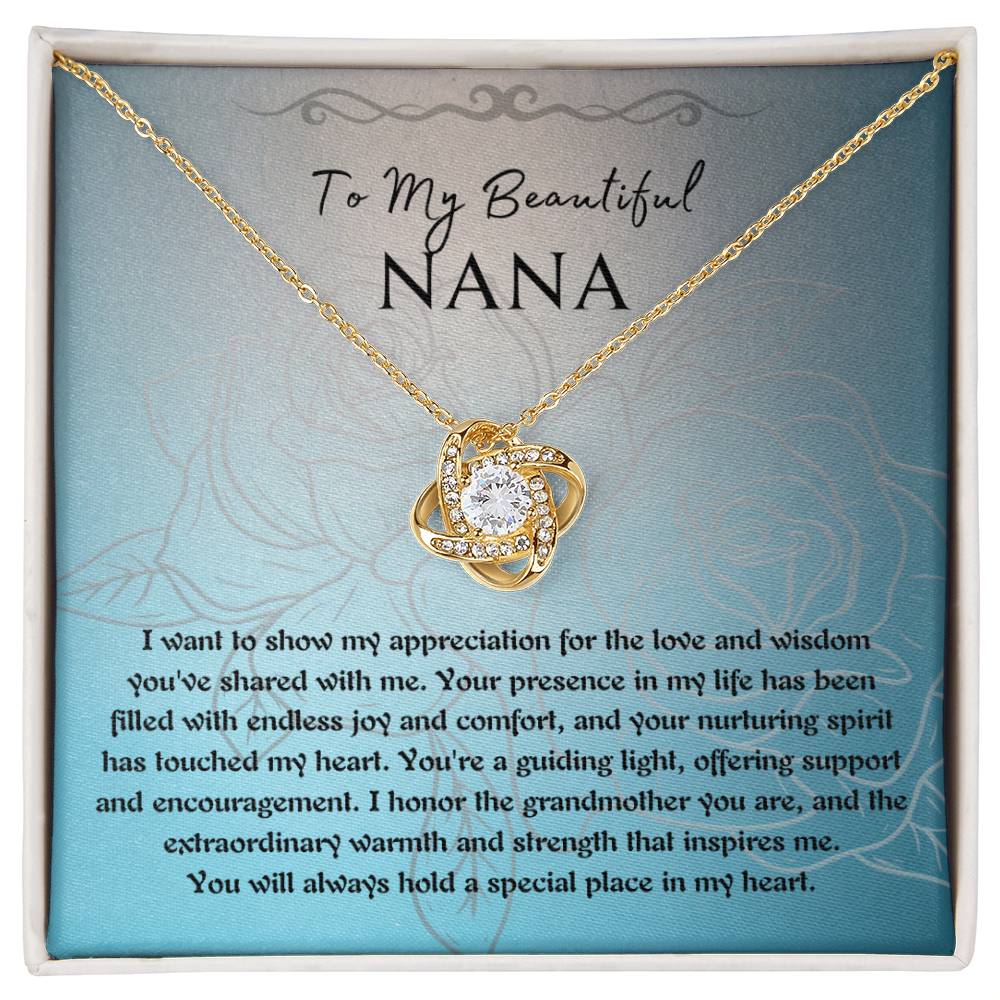 Necklace, Pendant, Love Knot-Nana