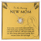 Necklace, Pendant, Love Knot-New Mom