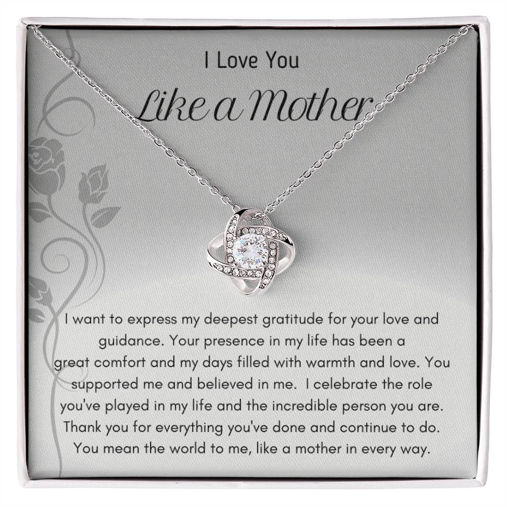 Necklace, Pendant, Love Knot-Like a Mother