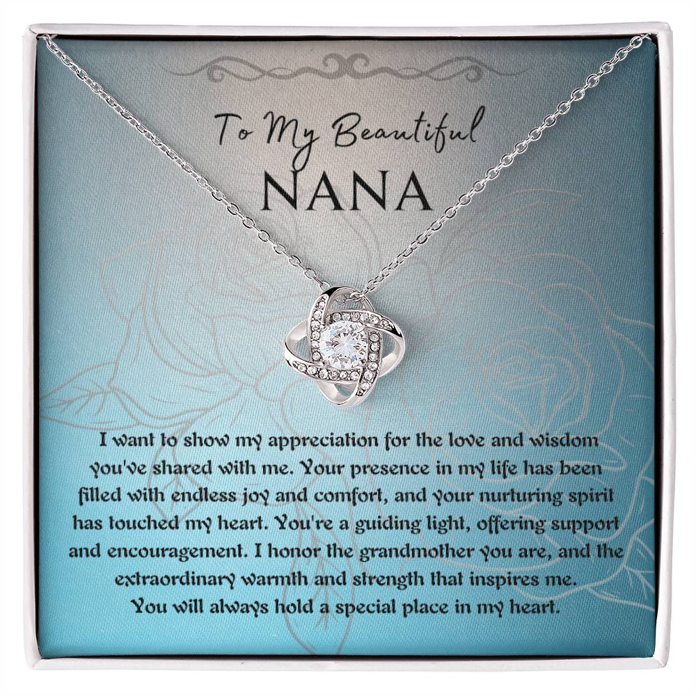 Necklace, Pendant, Love Knot-Nana