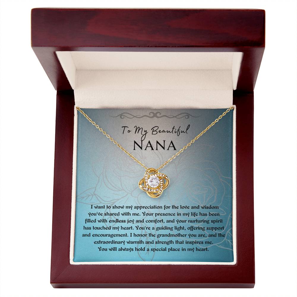 Necklace, Pendant, Love Knot-Nana