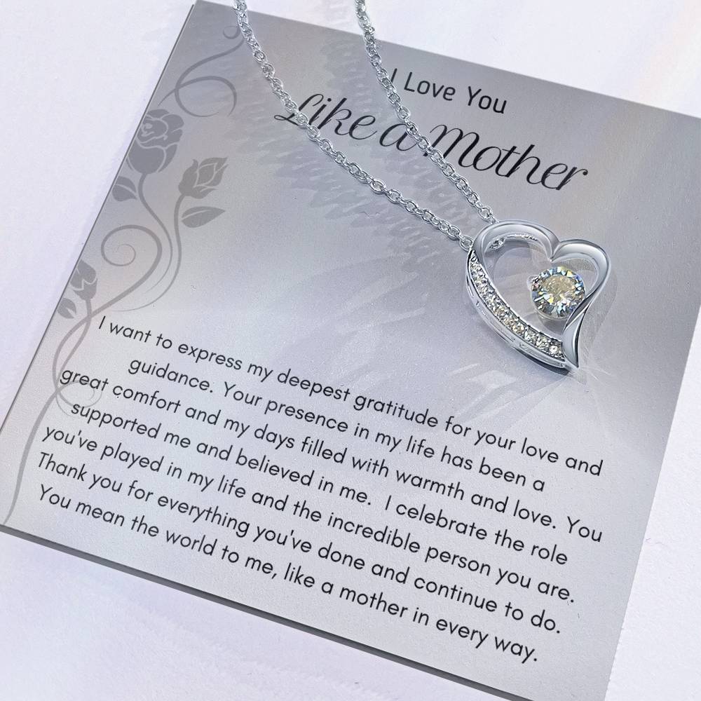 Necklace, Pendant, Heart-Like a Mother